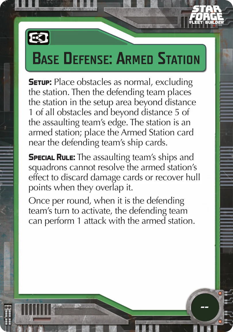 Base Defense - Armed Station (RITR)