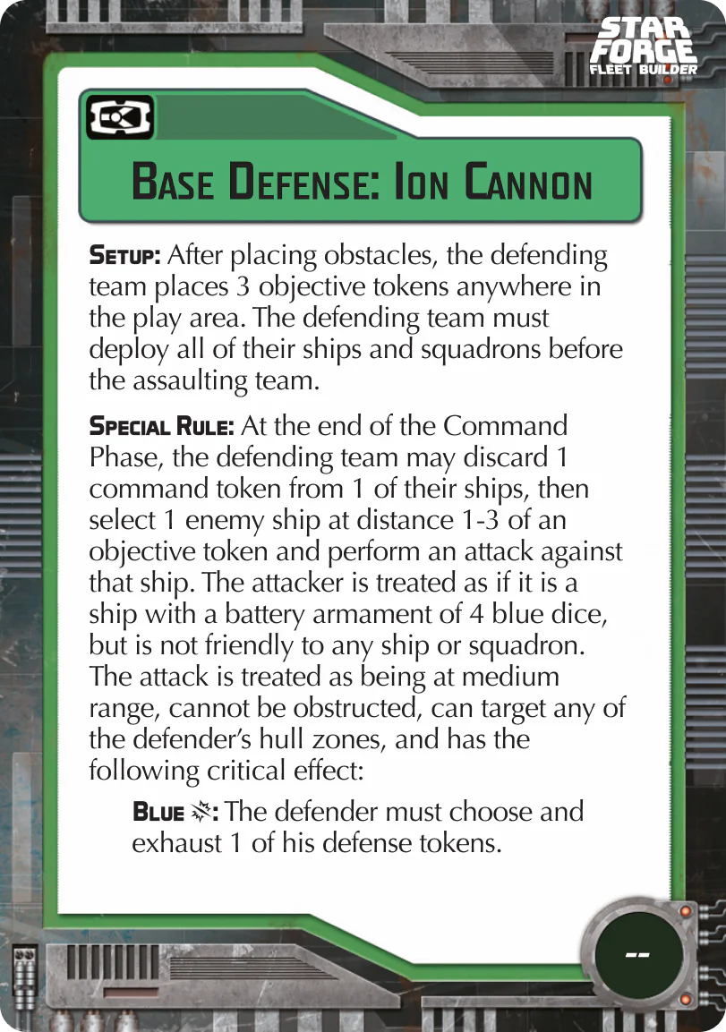 Base Defense - Ion Cannon (RITR)
