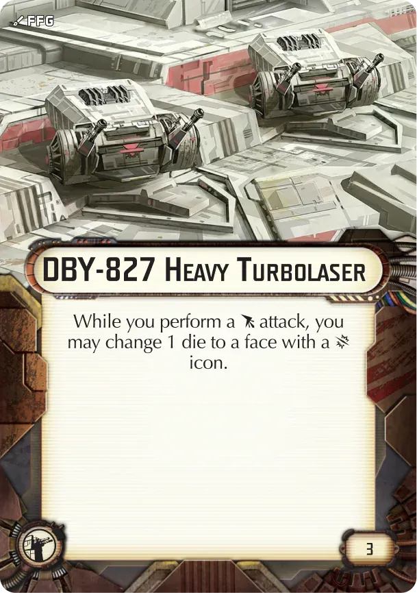 DBY-827 Heavy Turbolaser