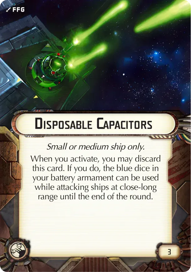 Disposable Capacitors