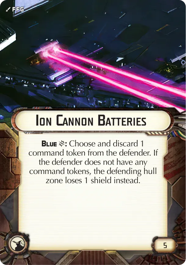 Ion Cannon Batteries