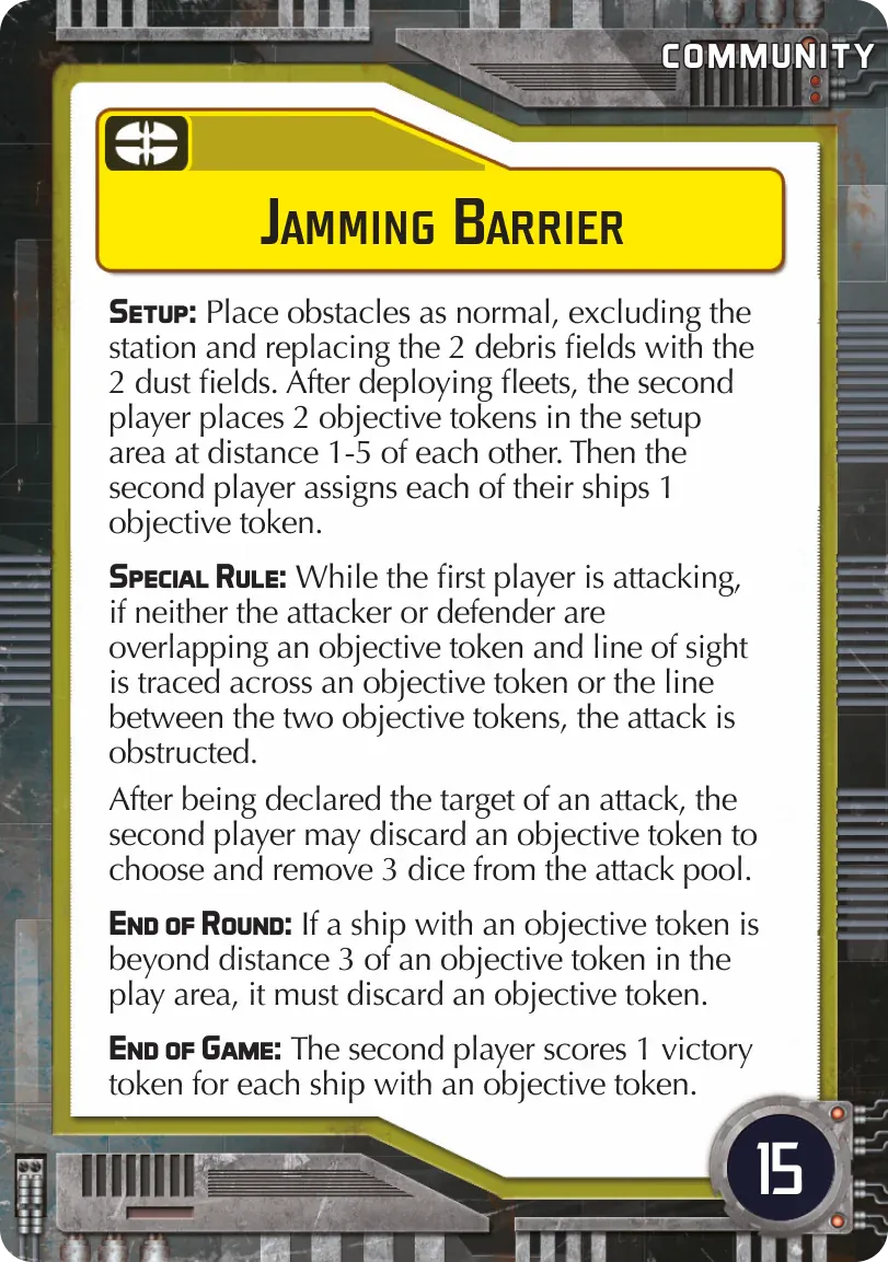 Jamming Barrier