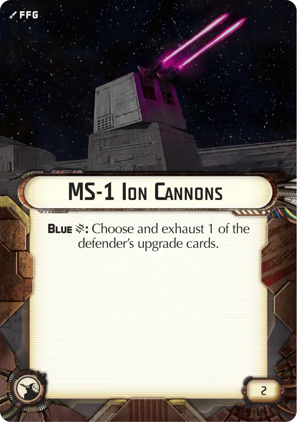 MS-1 Ion Cannons