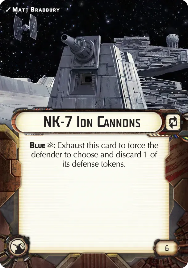 NK-7 Ion Cannons