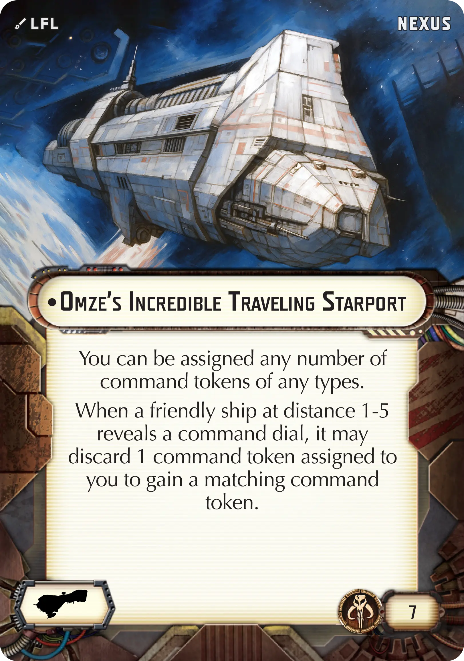 Omze's Incredible Traveling Starport