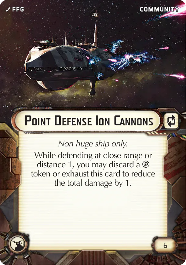 Point Defense Ion Cannons
