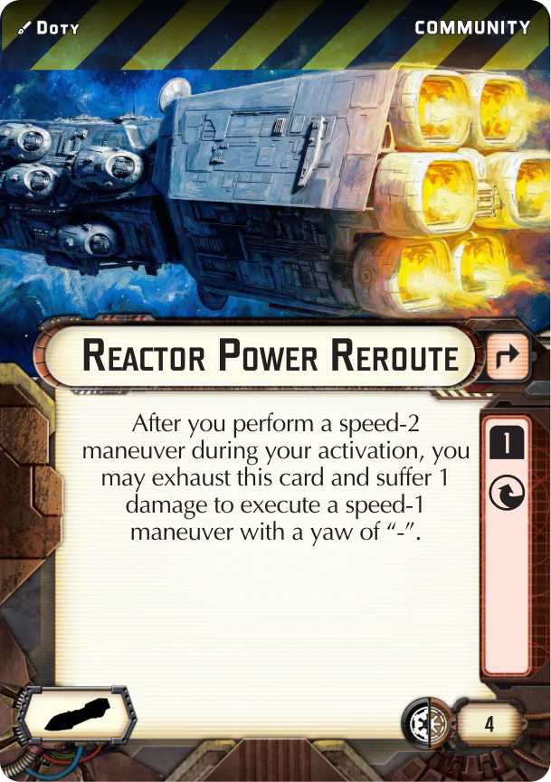 Reactor Power Reroute