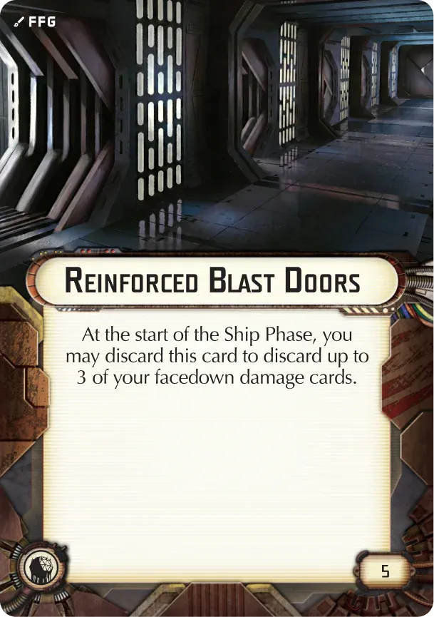 Reinforced Blast Doors