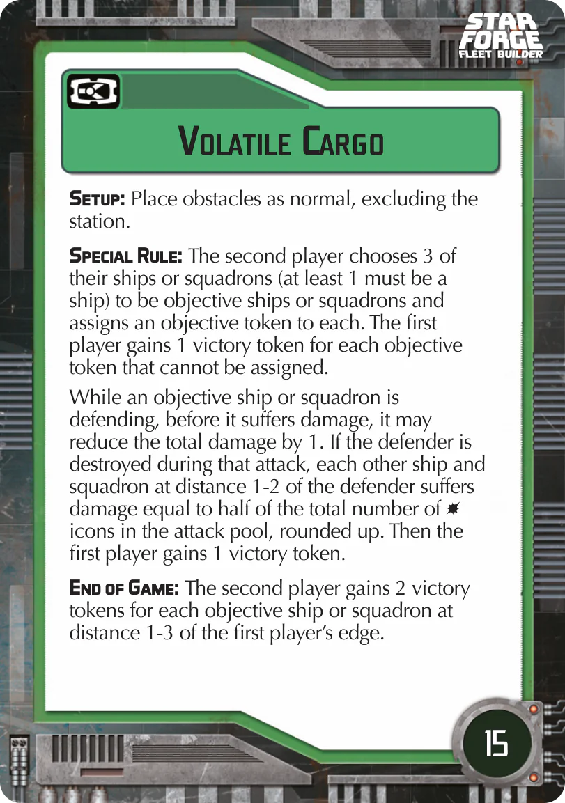 Volatile Cargo