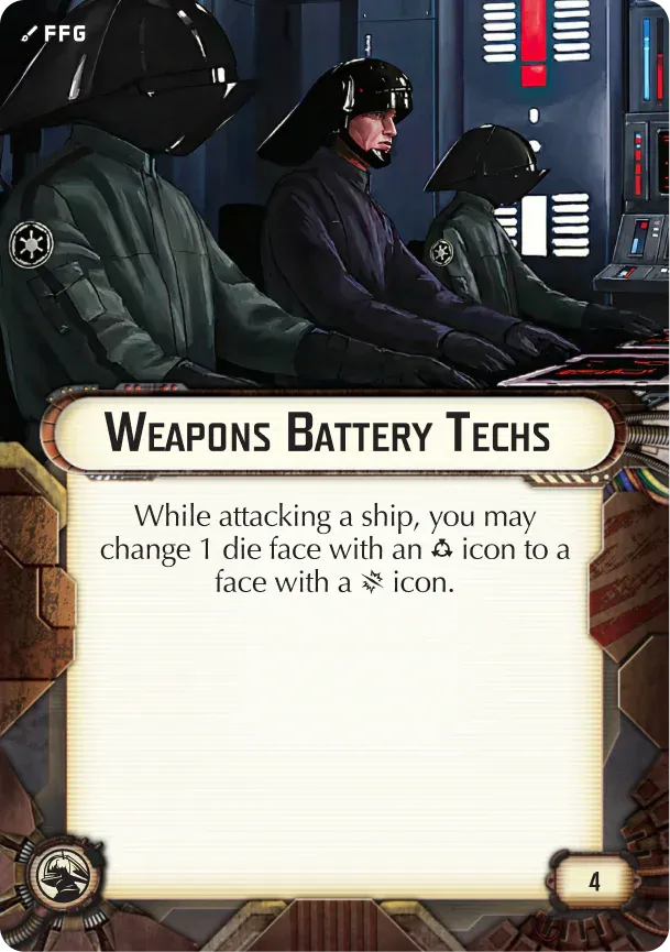 Weapons Battery Techs