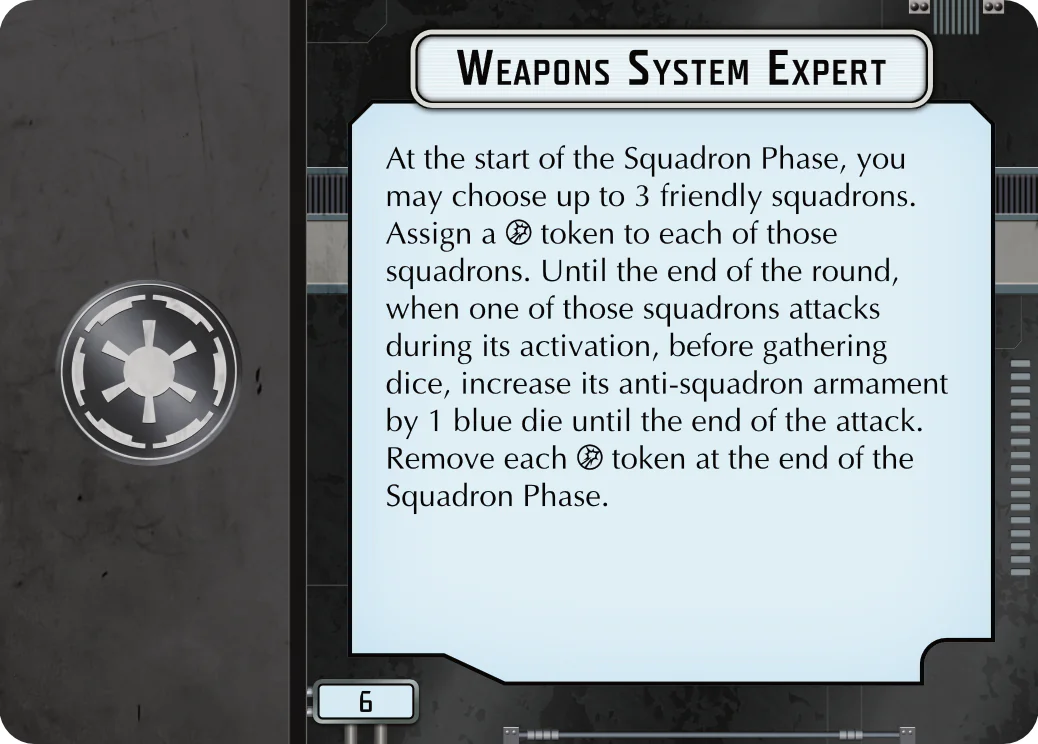 Weapons System Expert - Leader